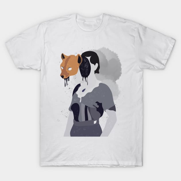 Wolf T-Shirt by ROCOCO DESIGNS